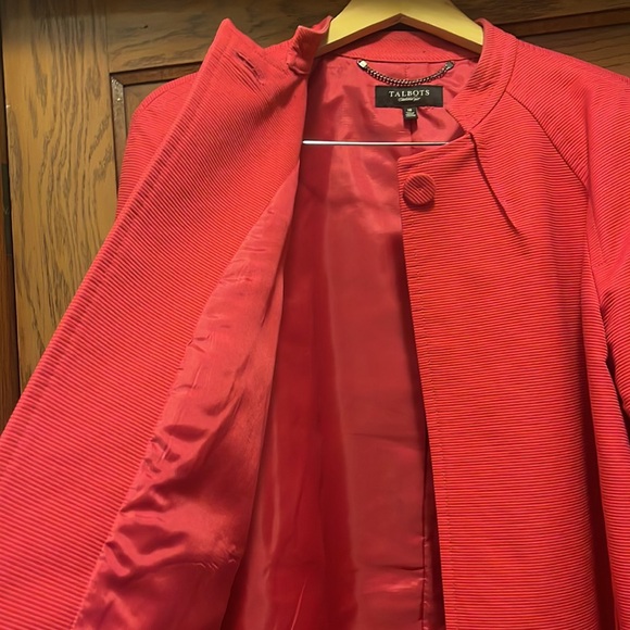 Vintage Talbots cape jacket size 18 - Picture 4 of 5